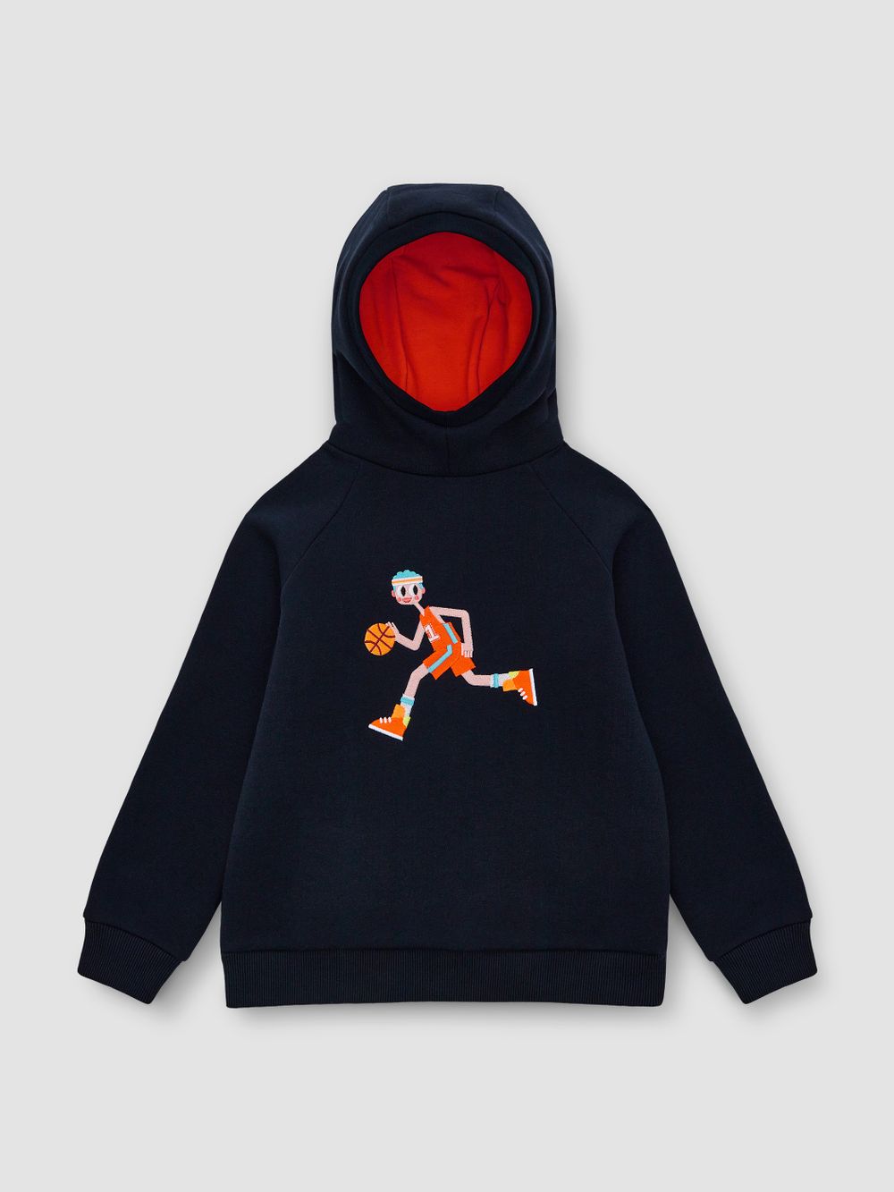 Худи с анатомическим капюшоном БАСКЕТБОЛИСТ