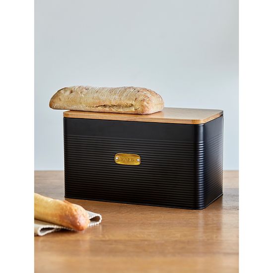 Хлебница irmel, 33,7х18х22 см, графит