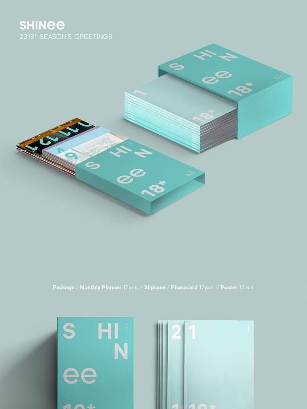 товары Shinee - 2018 Season's Greetings