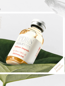 Концентрированная ампульная сыворотка с повышенным содержанием PDRN Dermaline PDRN solution Salmon Ampoule