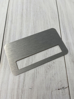 серебро заготовка бейдж