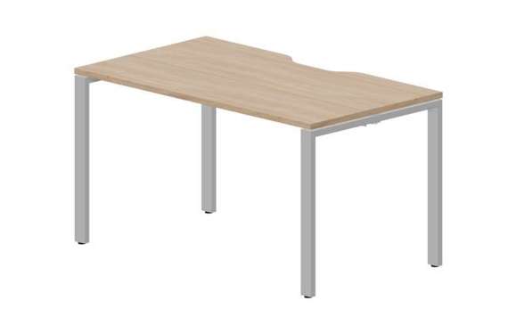 стол Strike 1380х780х750мм (с эргономичным вырезом)