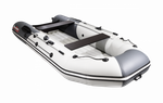 Таймень NX 3600 НДНД PRO светло-серый/графит (Лодка ПВХ под мотор)