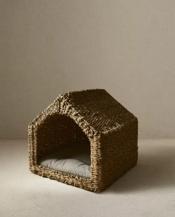 ZARA HOME ДОМИК ДЛЯ ДОМАШНИХ ЖИВОТНЫХ, СВЕТЛО-БЕЖЕВЫЙ