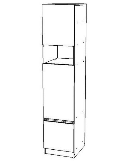 Шкаф-пенал ДЕСТИНИ-1 левый