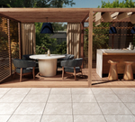 Керамогранит, Creanza, CASTELLO CREMA, 600x600 мм, матовая рельефная R11