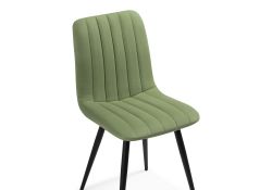 Стул на металлокаркасе Дани зеленый / черный