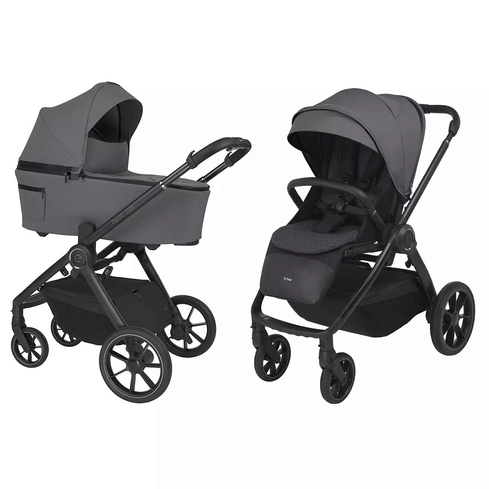Детская коляска Espiro Yoga 2 в 1 2024 17 gray zen