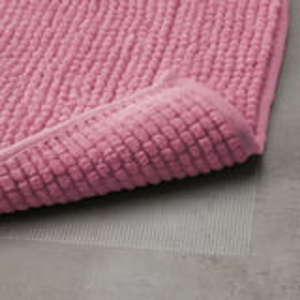 IKEA TOFTBO (ИКЕА ТОФТБО) - Коврик для ванной комнаты, розовый, 50x80 см