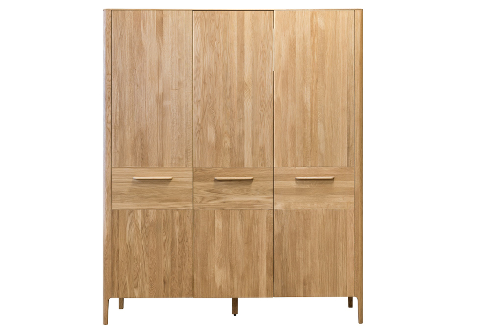 Шкаф для одежды из массива дуба Porto-3 (Atlanta-3)