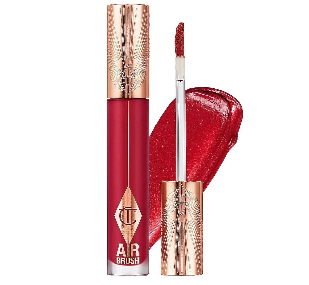 Жидкая матовая помада для губ Charlotte Tilbury Airbrush Flawless Lip Blur - #Ruby Blur