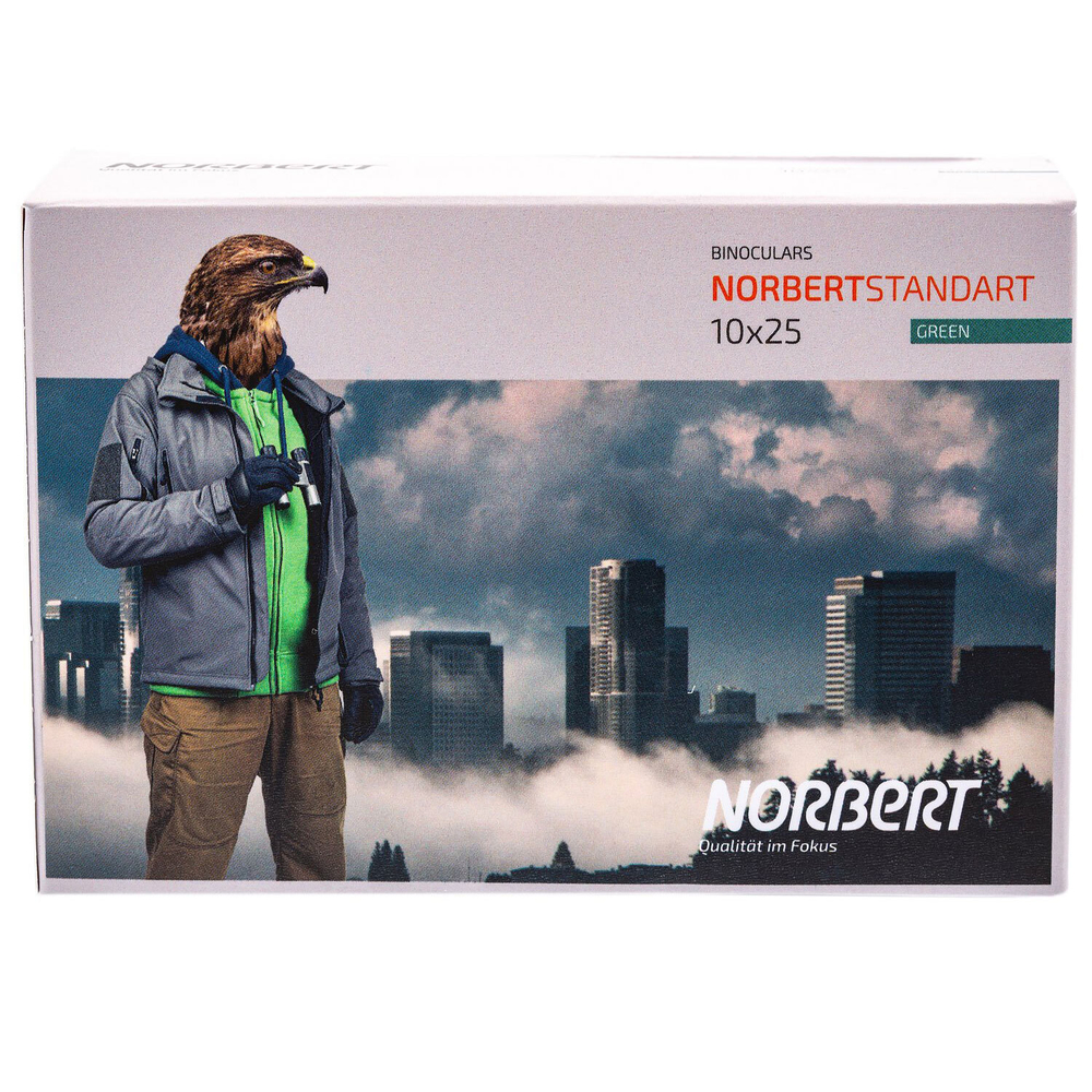 Бинокль Norbert Standart 10x25 Green