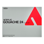 Акриловая гуашь Holbein Acrylic Gouache 20 мл набор из 24 цветов