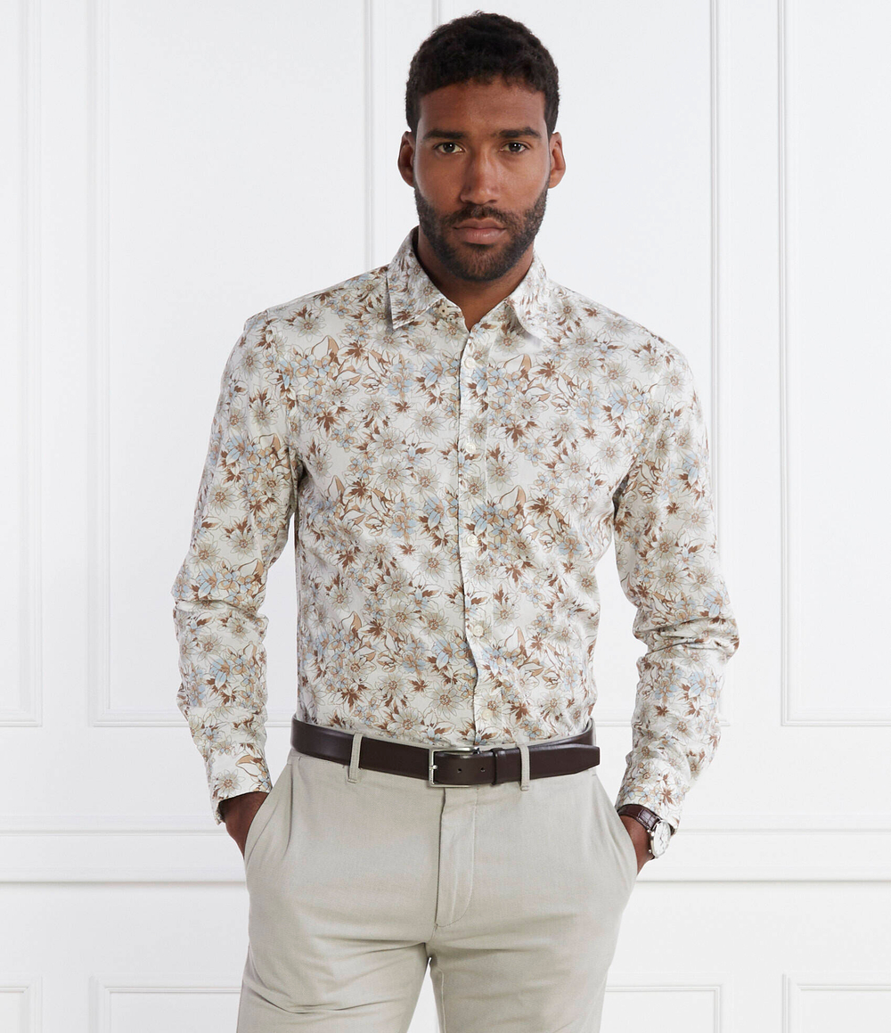 Рубашка 15 JJSH-22Hanson2-W Joop! Jeans - бежевый(30040321)