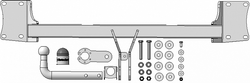 Фаркоп с эл-кой Smart для BMW X5 E-70, F15, X6 F16 (оцинкованный)(паспорт и сертификат в комплекте) 90205-A.Motodor