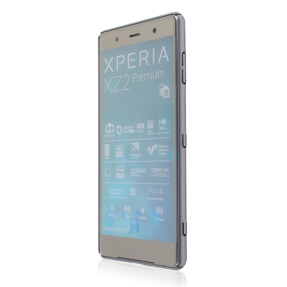 Чехол ROSCO для Sony Xperia XZ2 Premium оптом (арт. XZ2P-4SIDE-ST-SILVER)