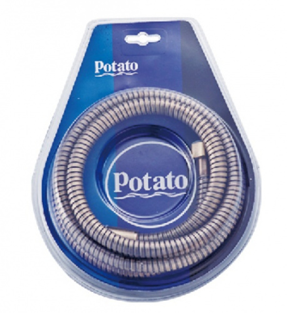 Шланг для душа POTATO (Бронза) 150см импорт-импорт P54-15 Q