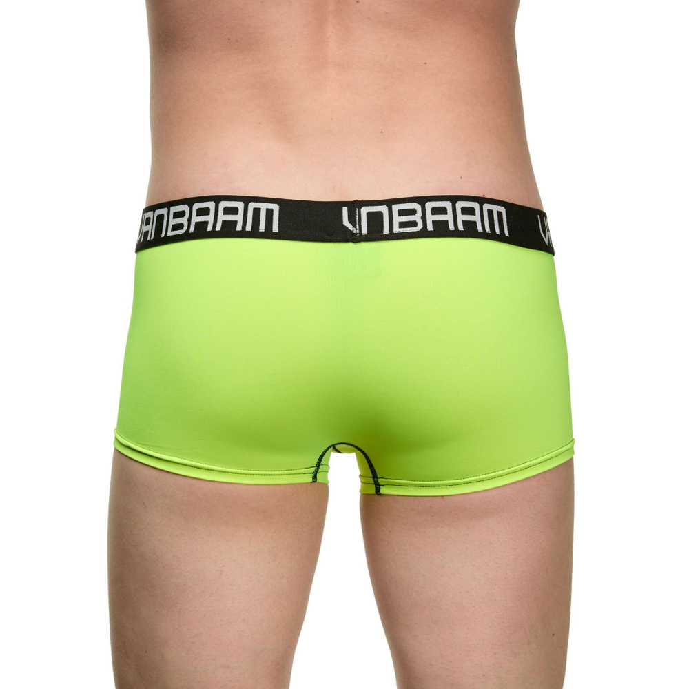 Яркие неоновые трусы-хипсы (Размер: XL) (Цвет: салатовый)