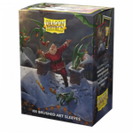 Dragon Shield - протекторы с иллюстрацией Christmas 2023 - 100 штук