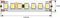 Светодиодная лента SWG 17,3W/m 168LED/m 2835SMD теплый белый 5M 003490