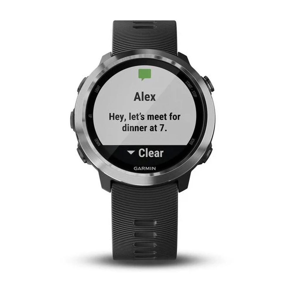 Часы для бега Garmin Forerunner 645 Music, с черным ремешком, 010-01863-30