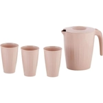 Набор для напитков Sugar&Spice Vanilla (Кувшин 1,9л+3 стакана 0,35л) латте