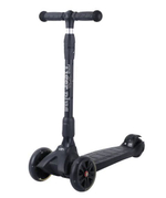 Самокат Tech Team Tiger plus black 1/4 чёрный