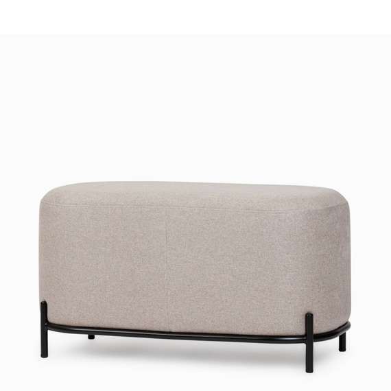 Пуф Pawai 80х45 см, бежевый