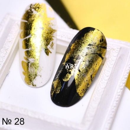 Art-A Фольга переводная Глянцевая золото (28)