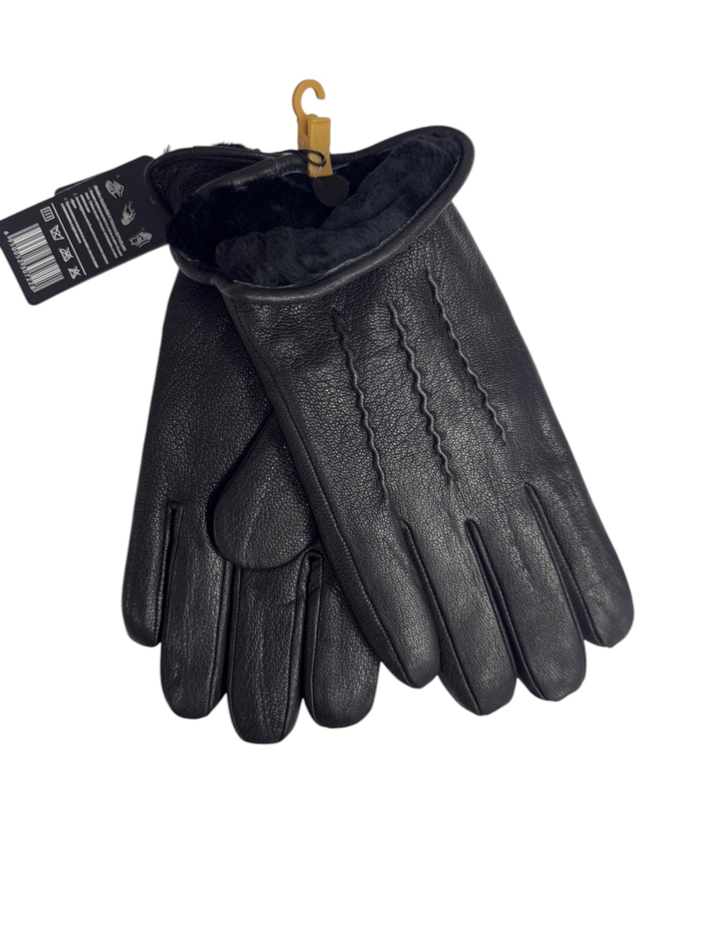 Перчатки. Мужские. Материал верха: Кожа оленя. Подклад: Мутон. 5 шт в упаковке.