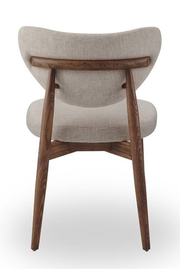 Стул TS-3 / бежевый /цвет орех/ массив ясеня