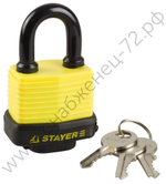 STAYER 50 мм, всепогодный, навесной замок (37140-40)