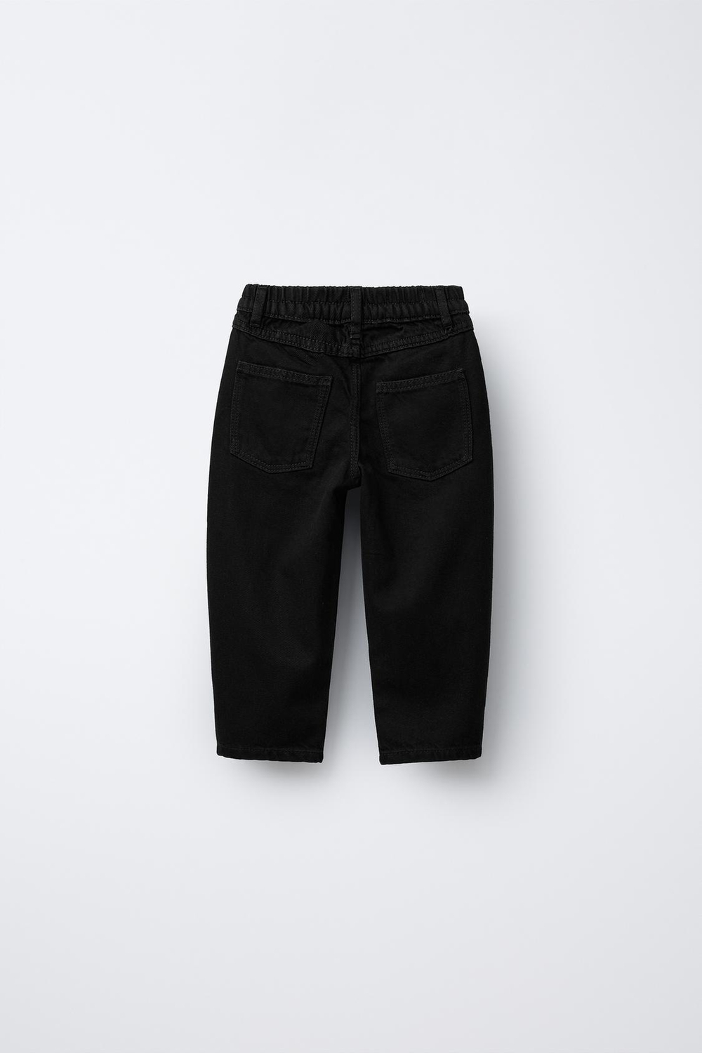 ZARA ДЖИНСЫ BAGGY, ЧЕРНЫЙ