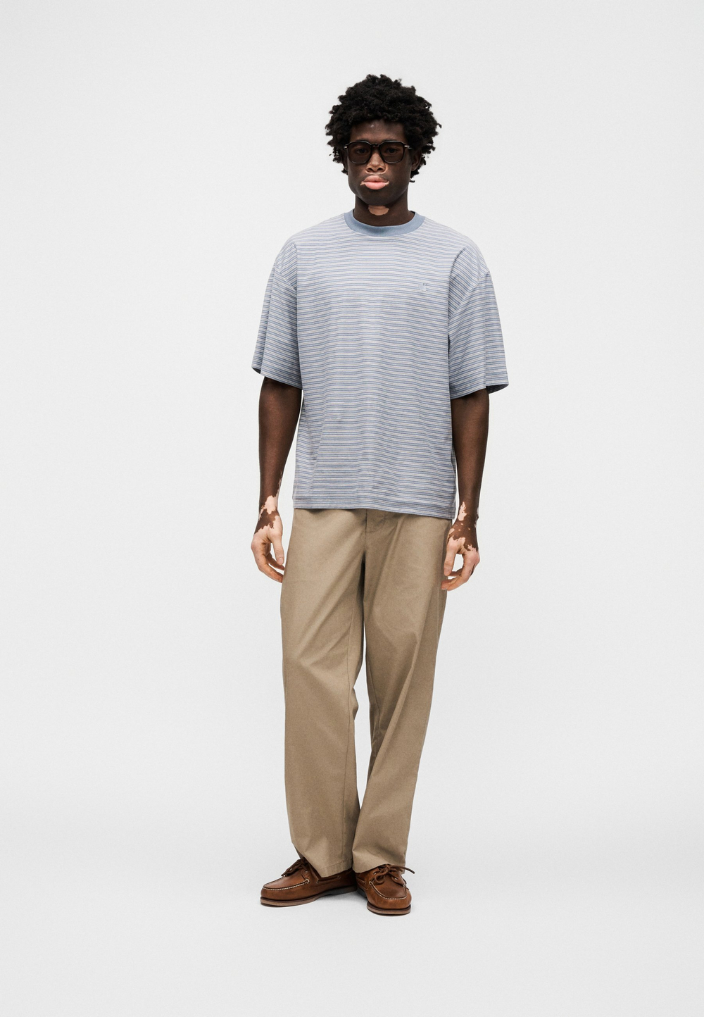 Carhartt WIP DUPREE - Футболка с принтом - Синий