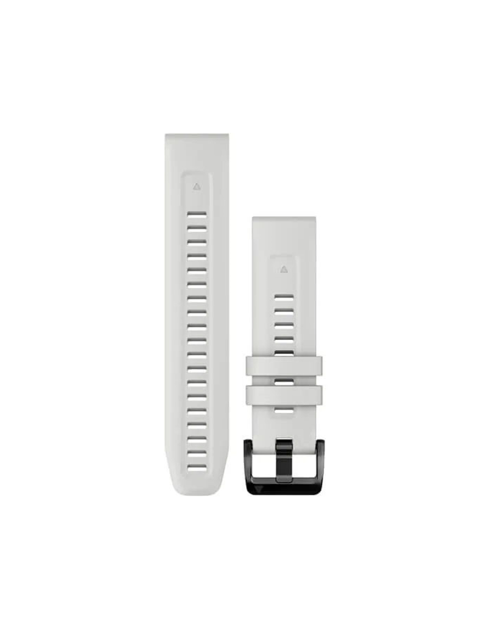 Ремешок для Garmin 22 мм стиль Fenix 7 силиконовый Premium QuickFit (Белый)