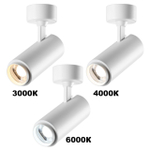 359223 OVER NT23 372 белый Светильник накладной с перекл. цв. температуры, мощности IP20 LED 3000К\4000К\6000К 5W/9W/13W 220V NAIL