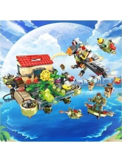 Конструктор Растения против Зомби Нападение птицы 926 дет