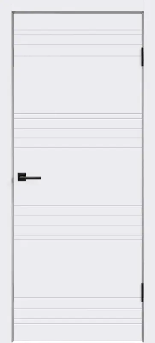 Межкомнатная дверь SCANDI N Белая эмаль