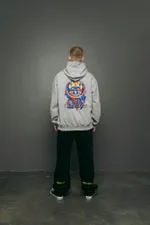 Худи YMKASHIX Hellcome Firedise Серый