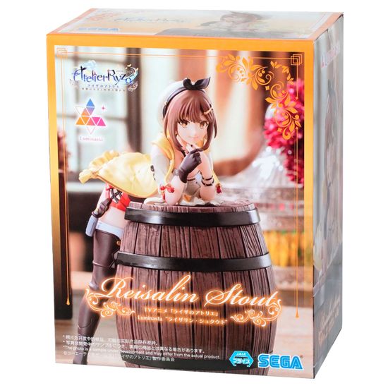 Фигурка Аниме SEGA Luminasta Atelier Ryza Reisalin Stout 16см / по мотивам аниме "Ателье Райзы: Королева тьмы и тайное пристанище", Райза
