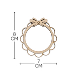 Подарочный набор игрушек на новогоднюю елку, деревянные