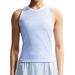 Женский топ теннисный Nike Court Advantage Dri-Fit Tennis - hydrogen blue/white