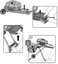 Электрический гриль Napoleon TravelQ PRO 285X, 1 тэн, на складной подставке