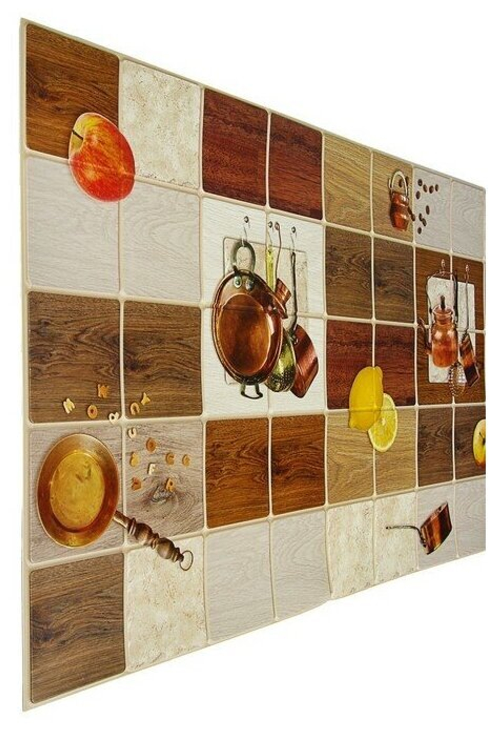 ПАНЕЛЬ ДЕКОРАТИВНАЯ ПВХ GRACE ПЛИТКА ОМЕЛА 955Х480ММ 1ШТ