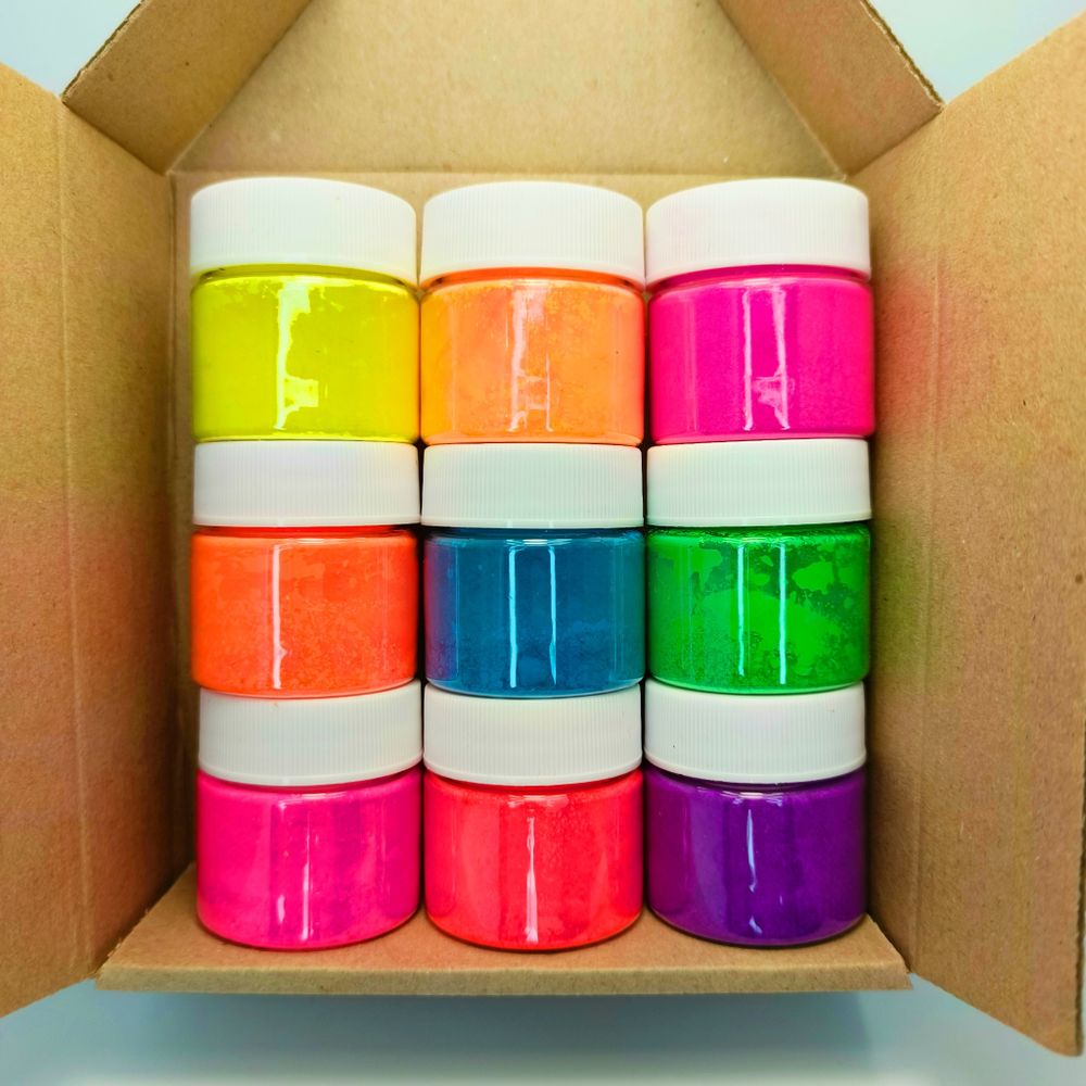 Набор Мыловар - неоновые флуоресцентные сухие красители