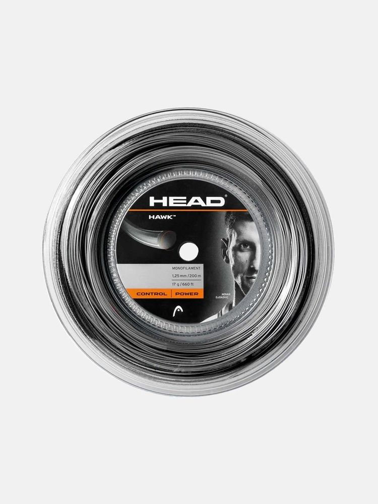 Струны для тенниса HEAD HAWK  В нарезке (1 натяжка) 12 м