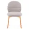 Стул Meiko серый, ножки бук