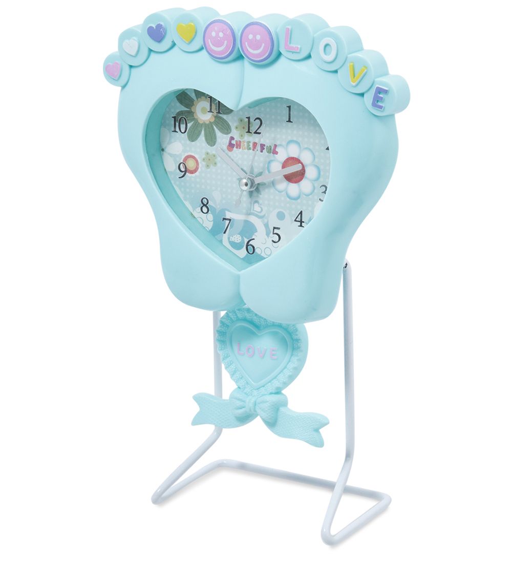 CL-56/1 Часы «Сердце» бирюзовый