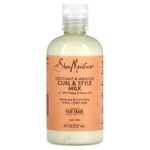 SheaMoisture, Curl & Style Milk, кокос и гибискус, 237 мл (8 жидк. унц.)
