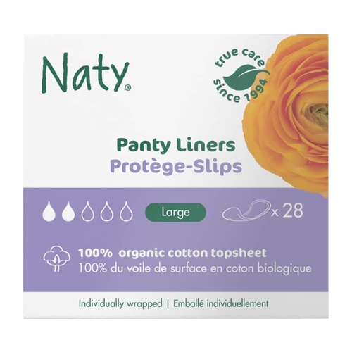 Ежедневные прокладки Naty, большие (28 шт.)